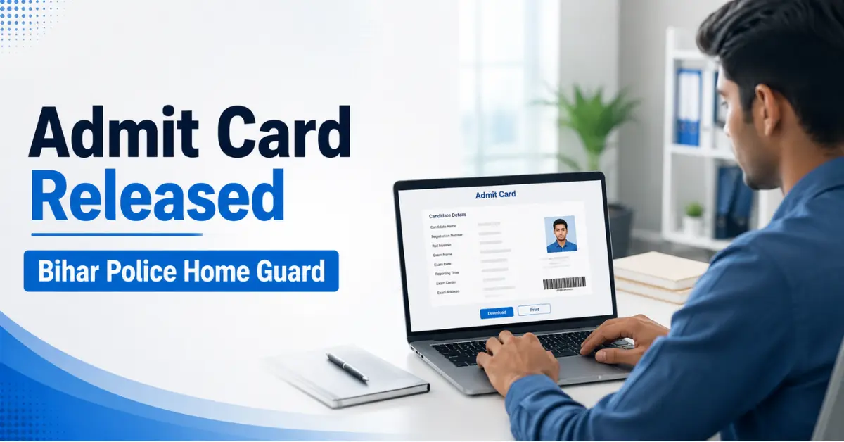 Bihar Police Admit Card 2026 Download
