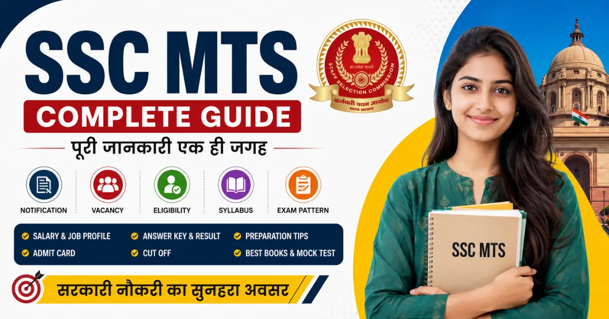 SSC MTS Complete Guide | Notification, Eligibility, Syllabus & Salary